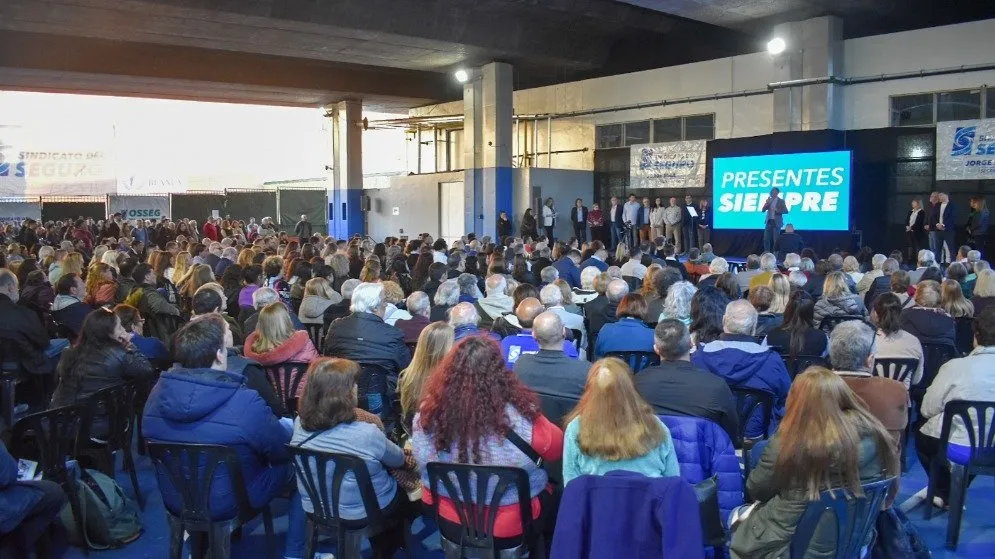 La Lista Blanca del Seguro lanzó su campaña con Jorge Sola como candidato a secretario general